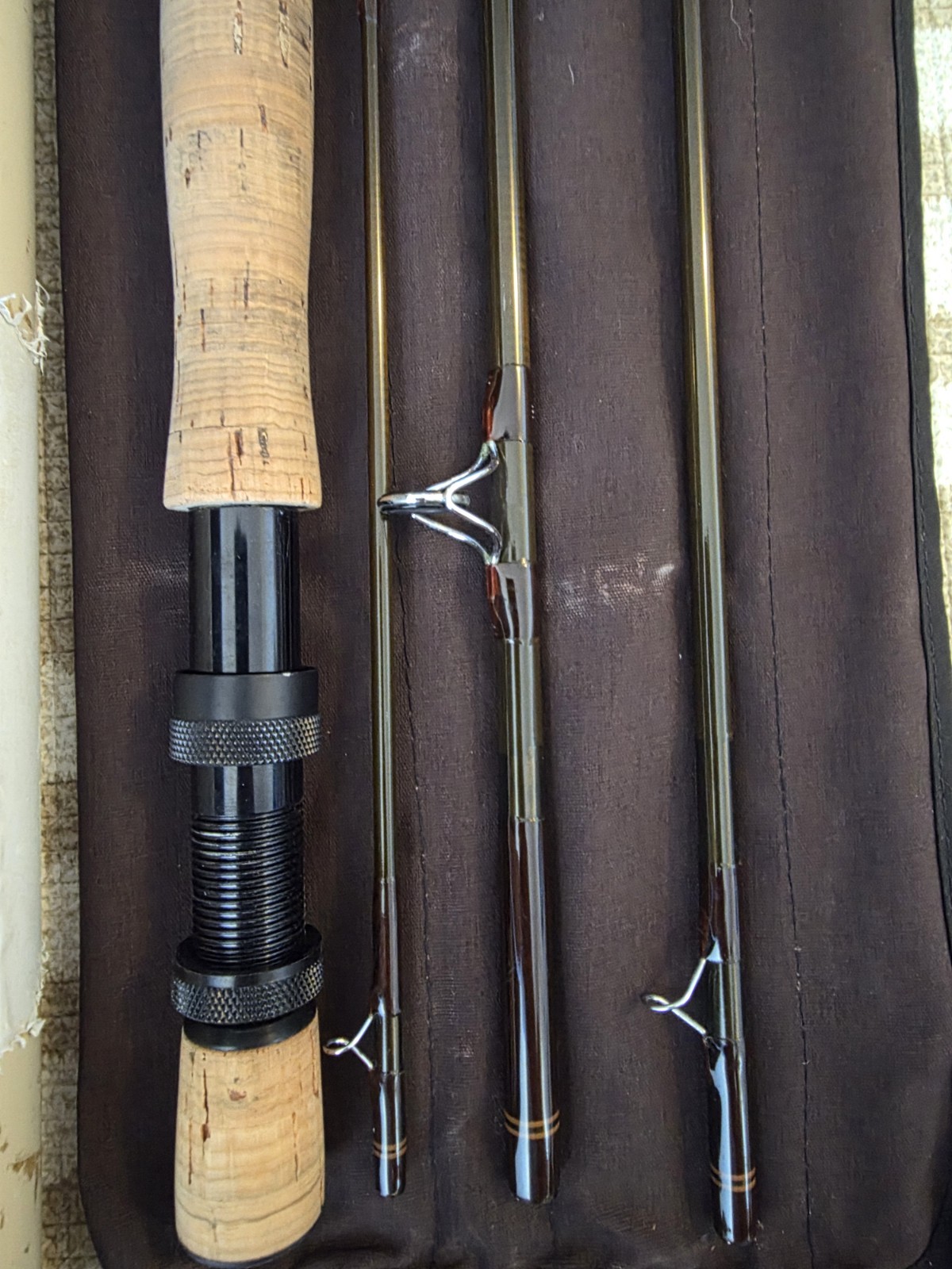 sage graphite III fly rod 4pc GFL 890-4 Rpl Great Condition