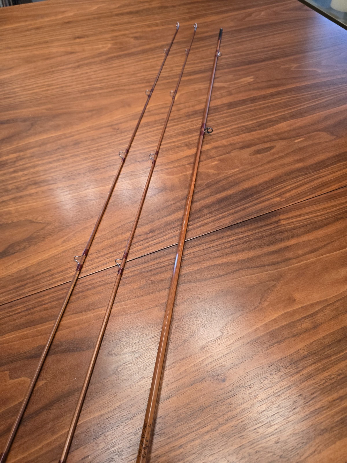 Orvis Impregnated Battenkill Bamboo Fly Rod 7’ – 3 3/8 oz. 6wt. W/ Tube & Sock.