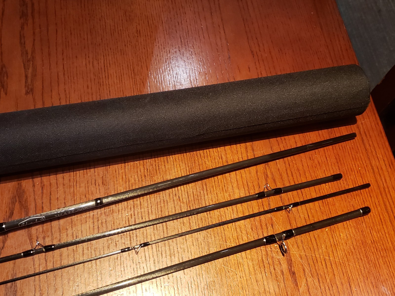 Adamsbuilt Fly Fish 4 Pc Carbon Fiber Rod WAH-905 Learn to Fish 9FT 5WT w/ Case