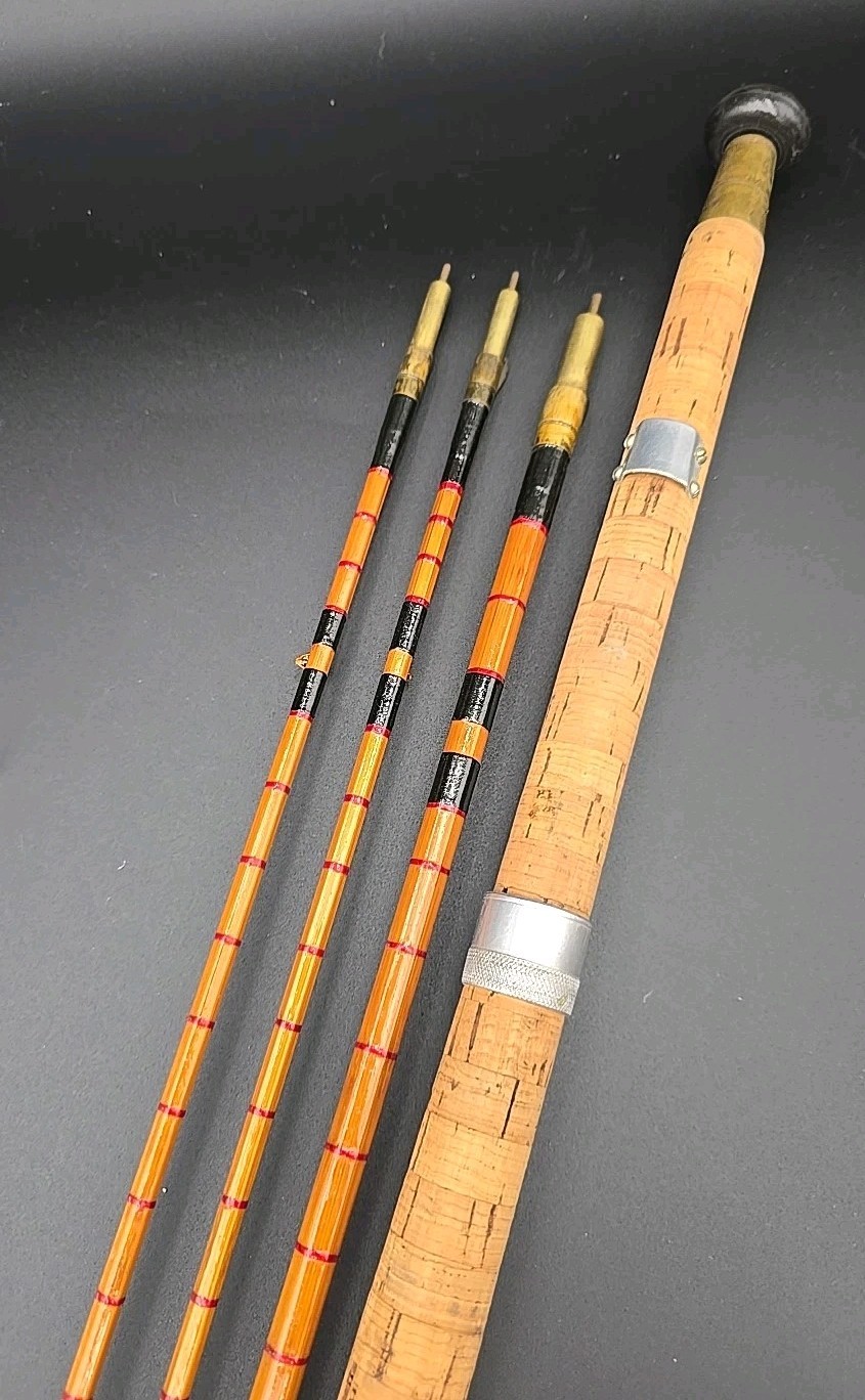 Rare 11’ J. Braddell Split Bamboo/Cane Fly Rod