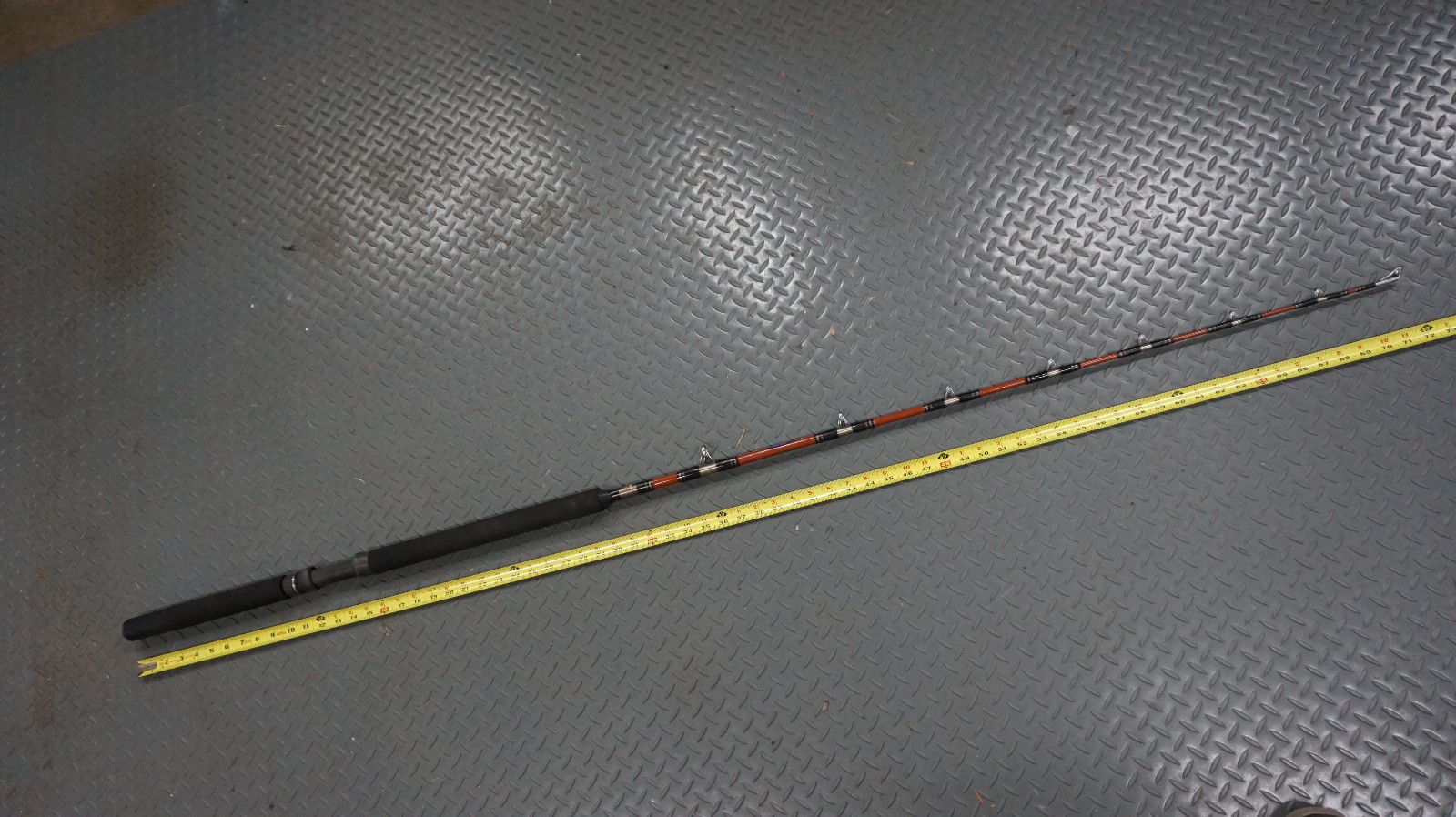 Fenwick Saltwater Pole – SC 660 HC 6′ E-Glass Rod 30-80 lb Line Taiwan