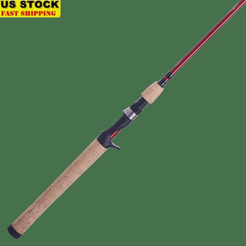 Cherrywood HD 7ft Casting Fishing Rod Medium Heavy 10-20LB Line Fast Action New