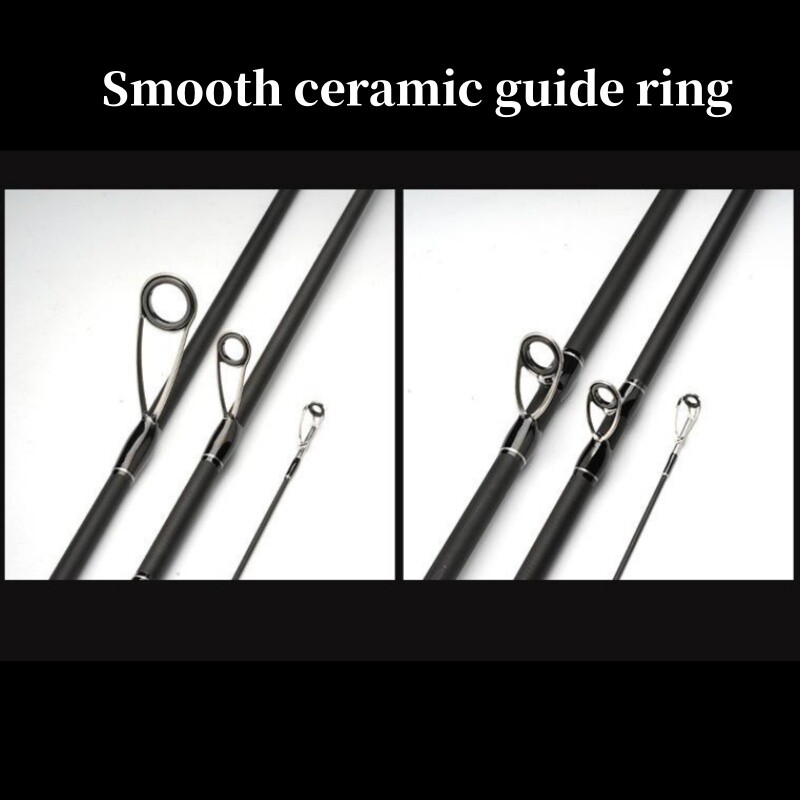 6 ft Trout Fishing Rods Carbon Fiber Spinning/casting Rod Carp 2 Sections Poles