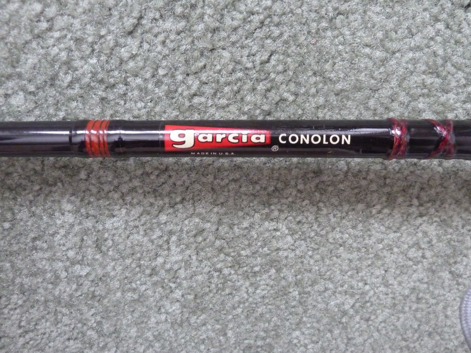 Garcia Conlon Bait Casting Rod, 6 FT USA Made MEDIUM Action Fast Taper # 2433