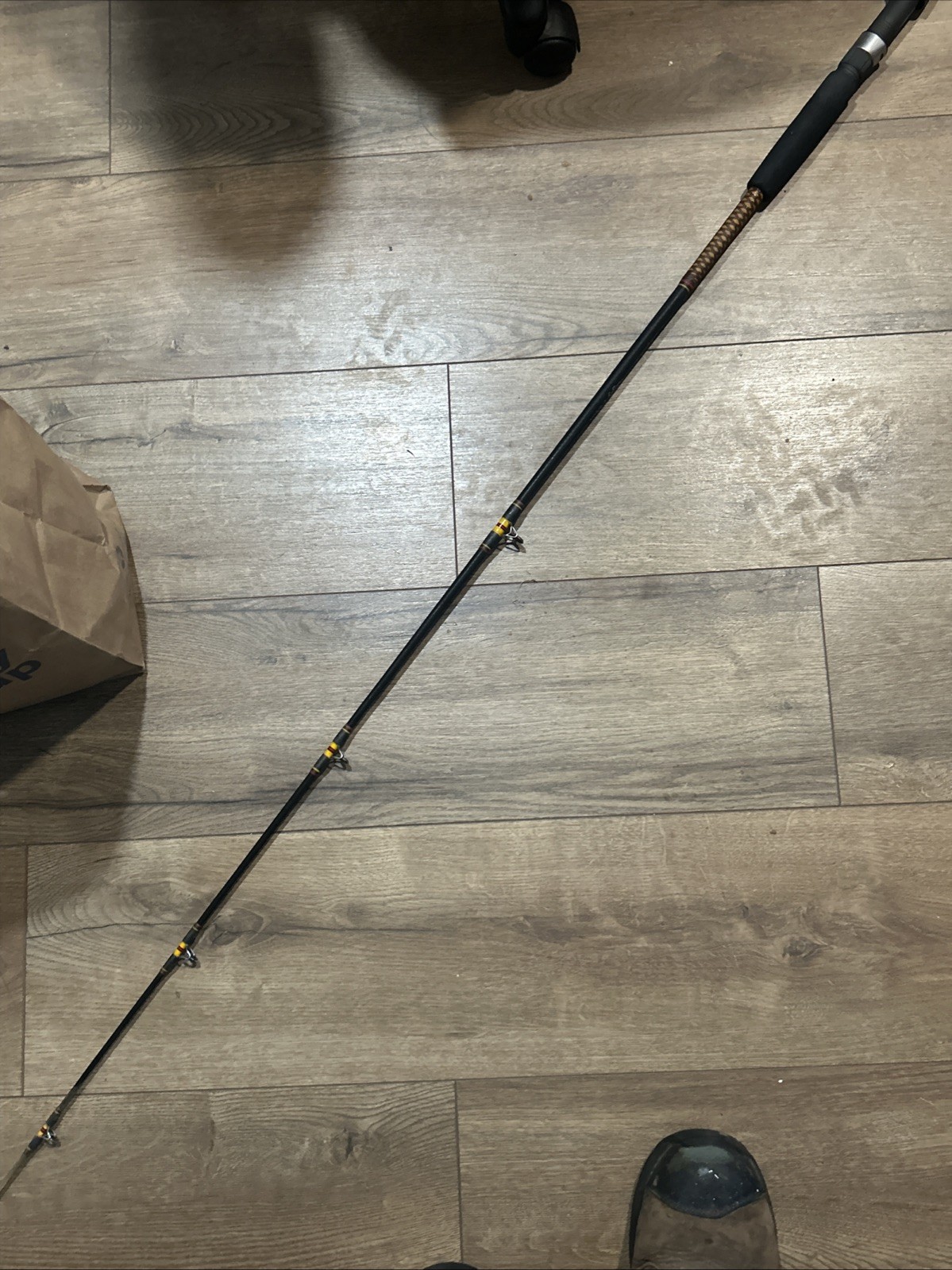 Vintage 6’ Uglystik Fishing Rod, Heavy Action 15-25 LB