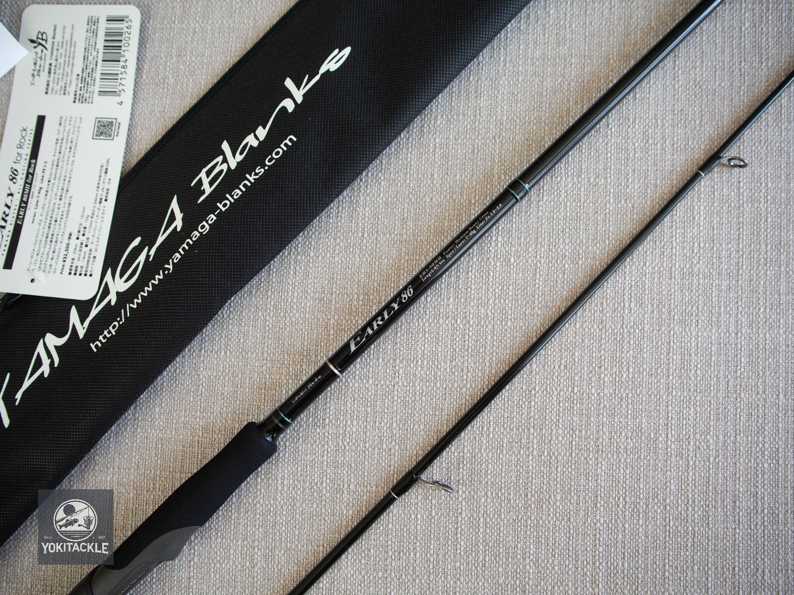 YAMAGA Blanks EARLY for Rock 86MH Spinning Rod FREE SHIPPING WORLDWIDE