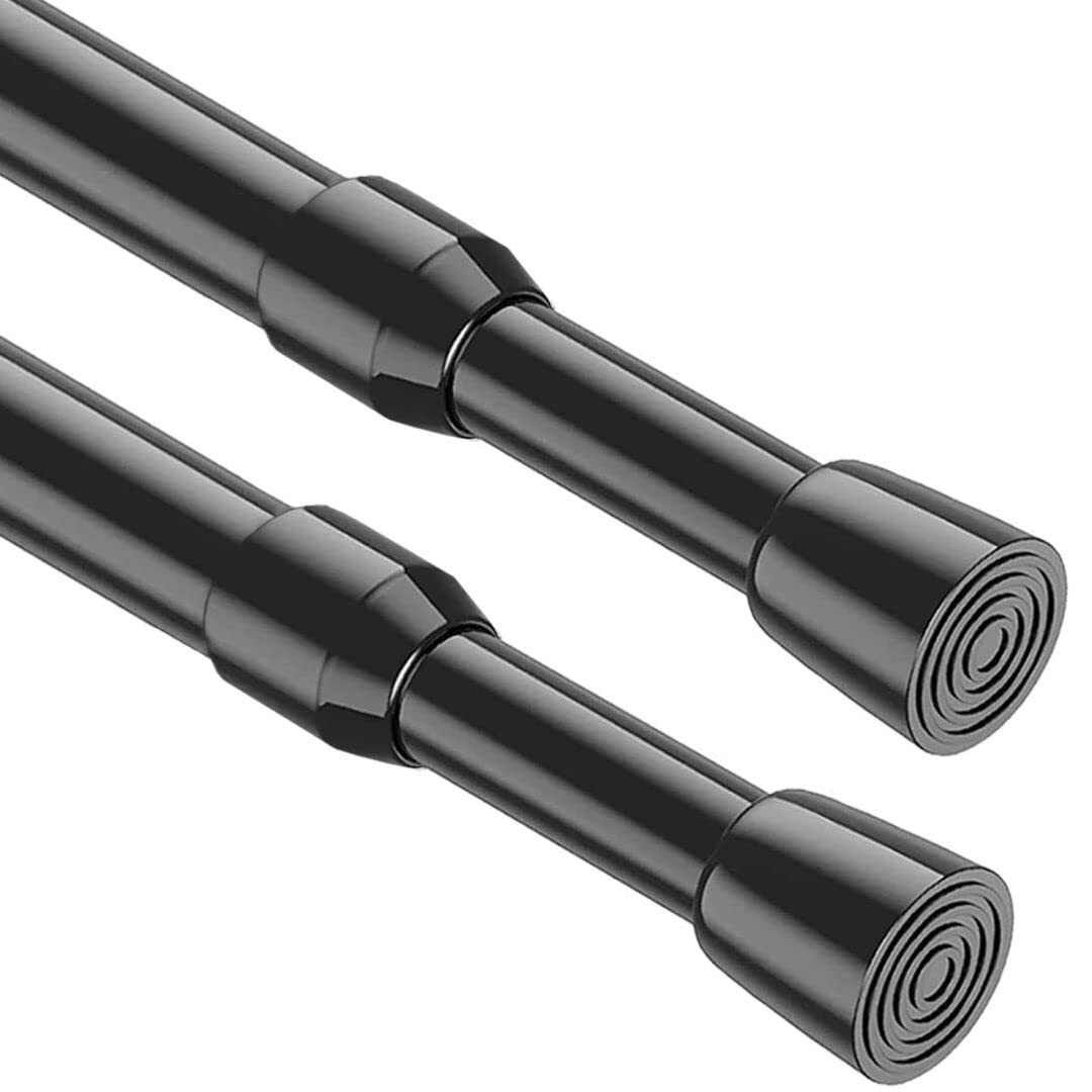 【Excellent Material】Telescopic Tension Rod the is made of high-carbon steel and