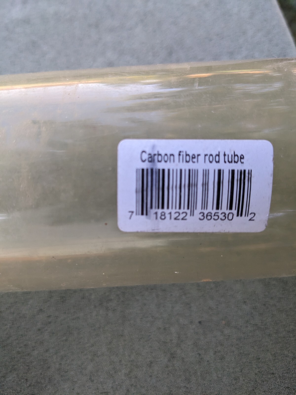 Brand New Rod Tube Gander Mountain 30″ Water Proof Carbon Fiber extremely lig…