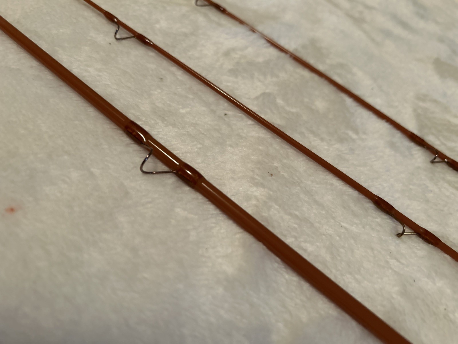 MOONSHINE REVIVAL Fiberglass three weight Seven Ft fly fishing rod classic glass