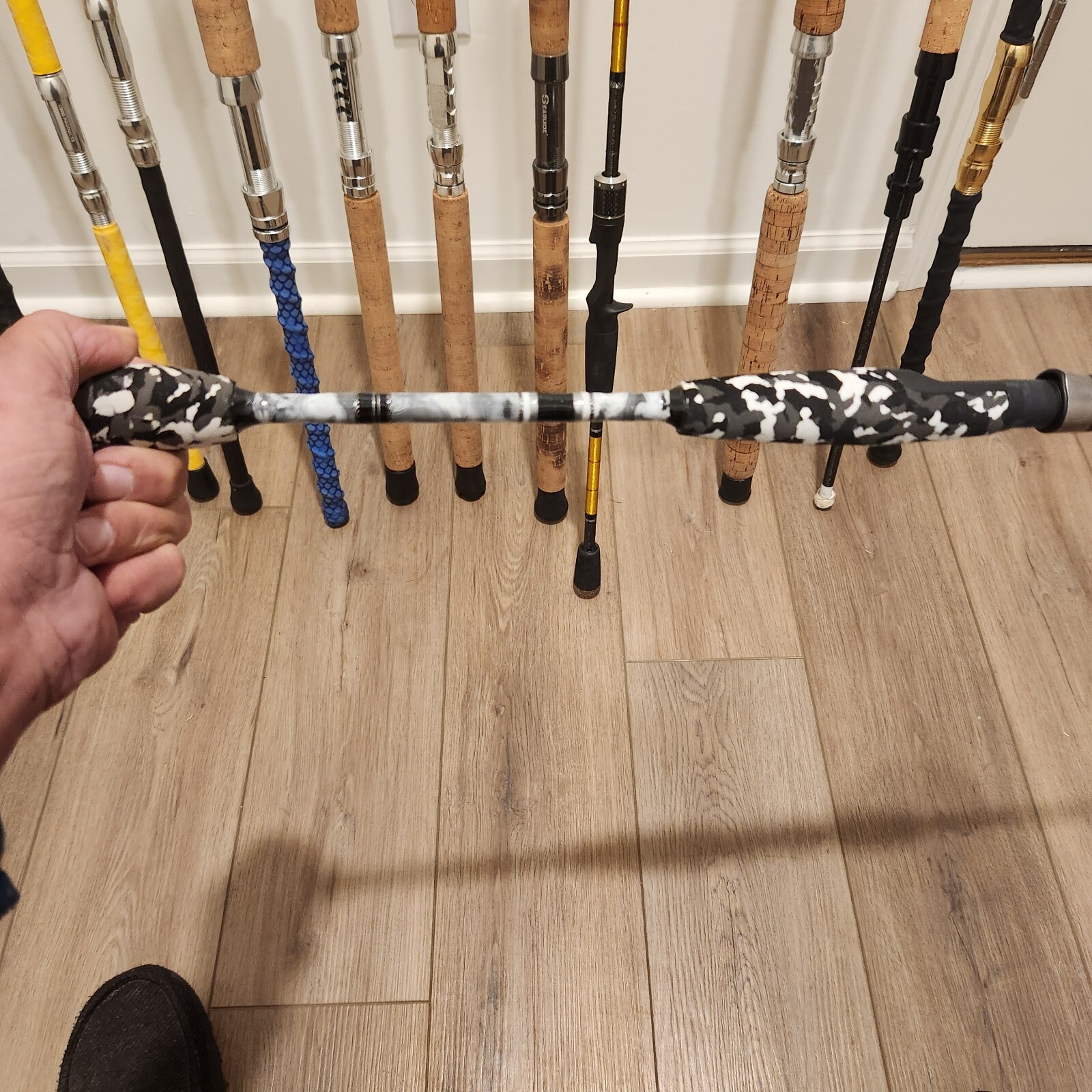 Custom Handmade Saltwater & Freshwater, fishing rods, inquire, Great Gift.