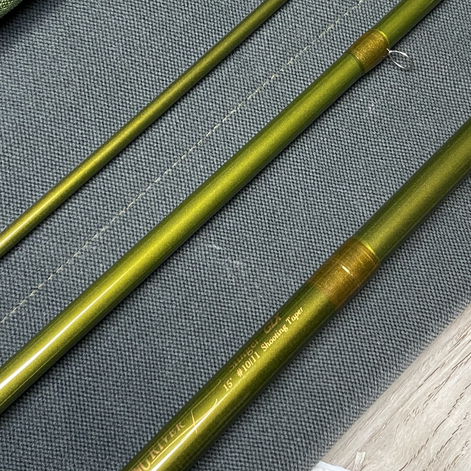 [Beautiful]G. Loomis ROARING RIVER Stinger GLX 15’0″ 10/11wt Fly Rod W/Tube Sock