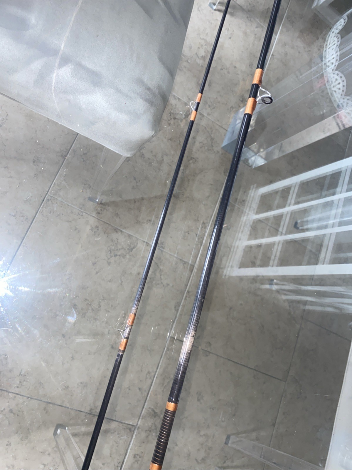 Custom FISHER GRAPHITE FLY Fishing ROD #F29008FB-2 Piece 9wt 9’0″ -VERY GOOD!!