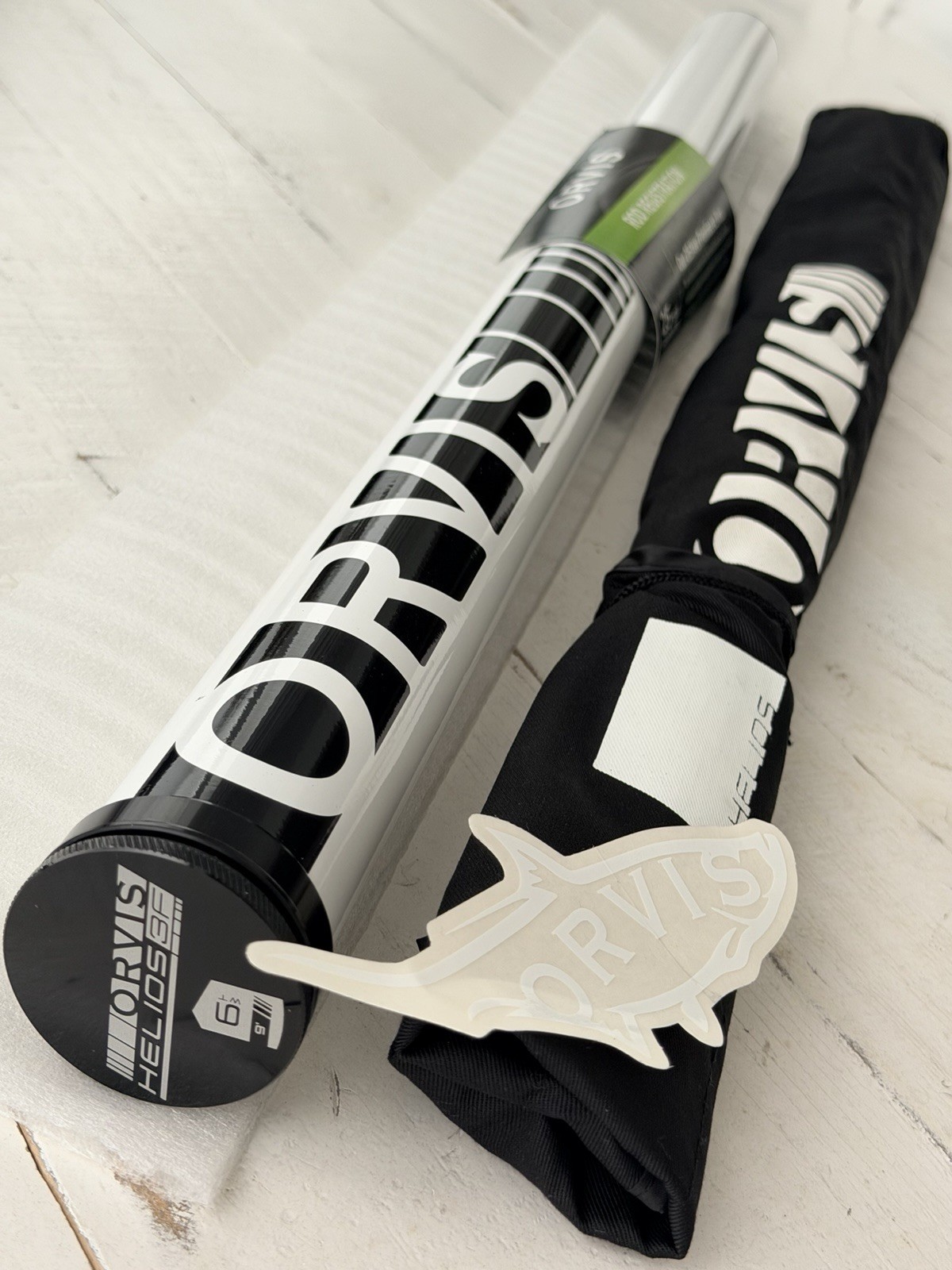 **BEAUTIFUL** 🔥 ORVIS HELIOS-3f 6wt 9’ft LIMITED EDITION OLIVE Rod🔥~NEW~