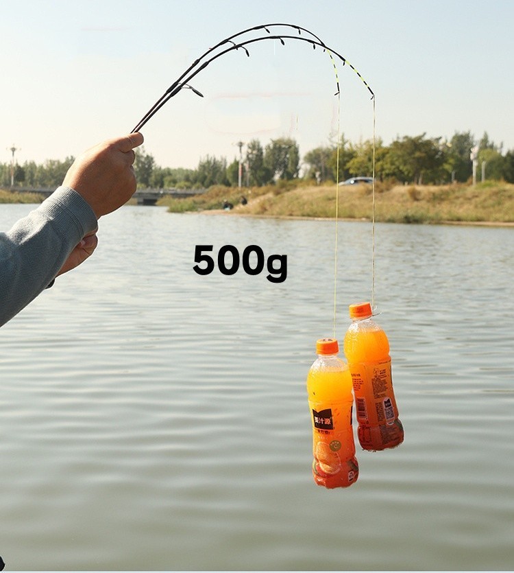 Ice Fishing Rod Carbon Fiber Fast Action Casting Spinning Travel Rod Carp 60cm