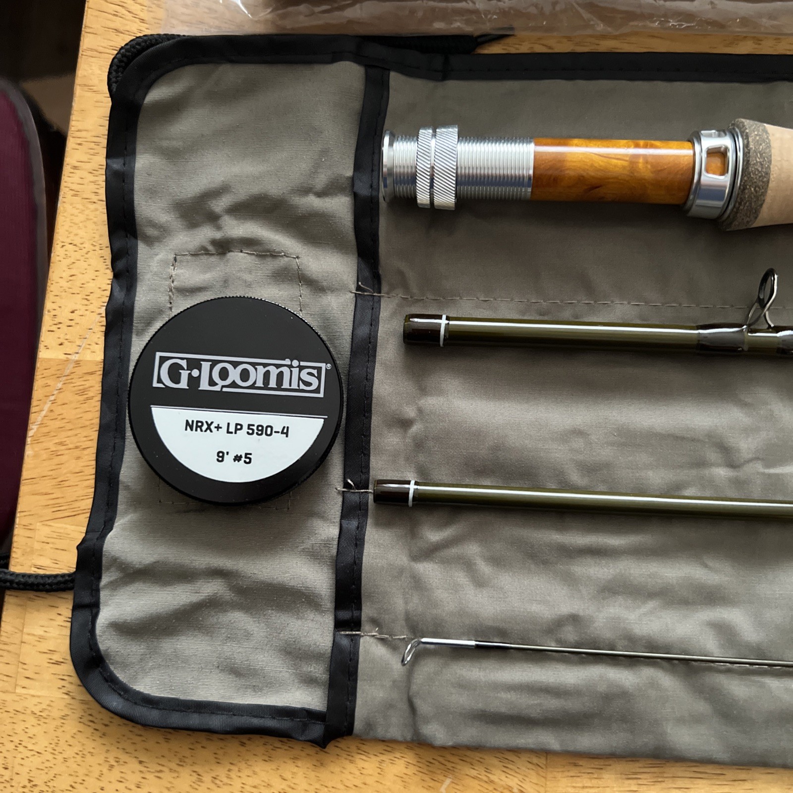 G. Loomis NRX+ LP 590-4 9′ for #5 Wt Fly Rod New Never Fished Never Registered