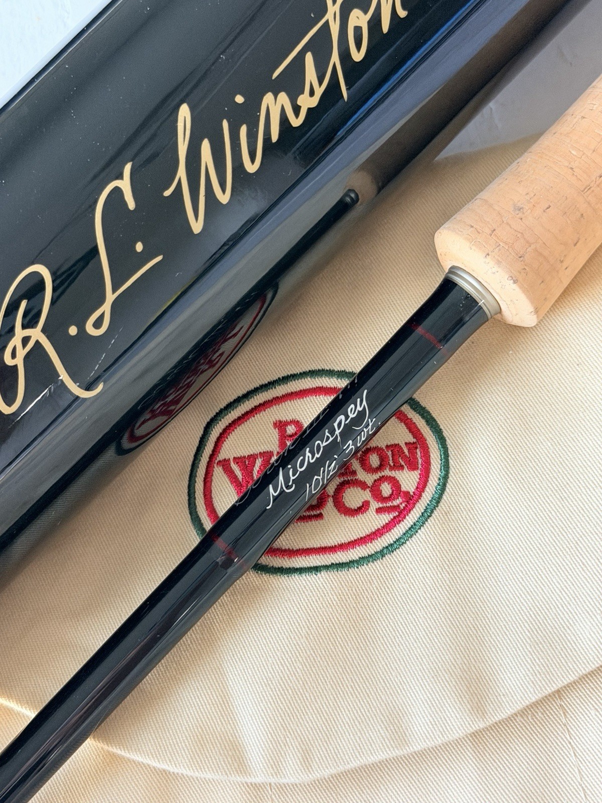 **BEAUTIFUL**🔥RL WINSTON BORON III.TH MICROSPEY 3wt. 10’6”in~4pc🔥~NEW~🔥