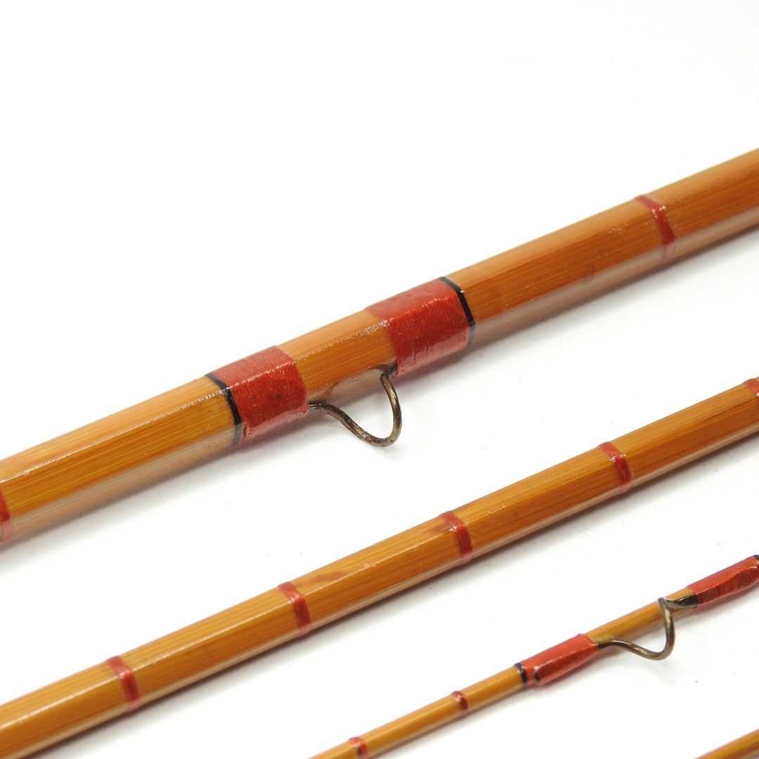 F.E. Thomas Special “Wet Fly” Bamboo Fly Fishing Rod. 9’ 6”. W/ Tube & Sock.