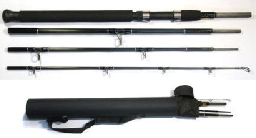 BISON 4 SECTION 7’10” TRAVEL 20/30LB BOAT ROD IN TUBE