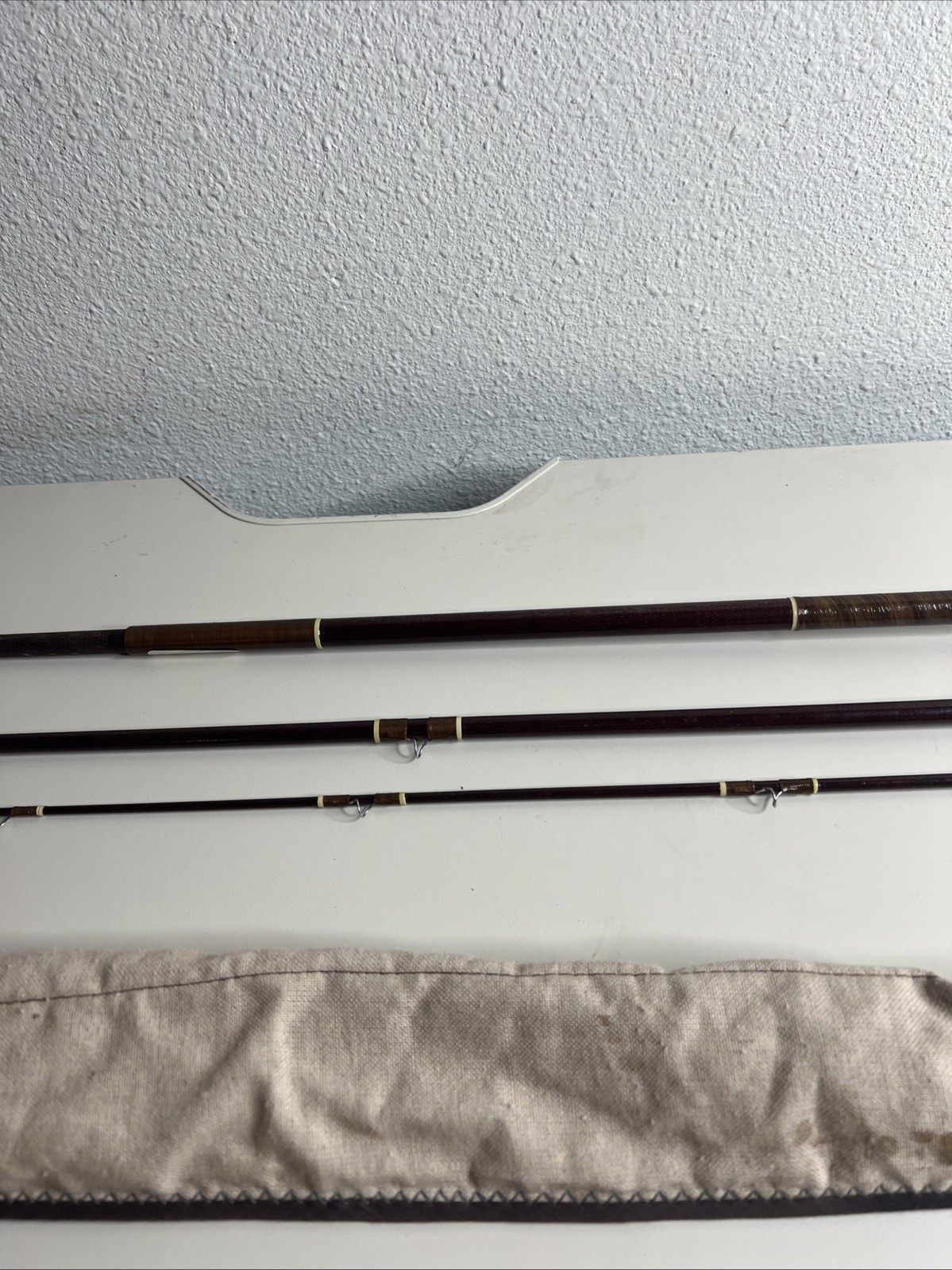 VTG BERKLEY PARAMETRIC DELUX CURVED TAPER 9’ 3” Good Condition FISHING ROD