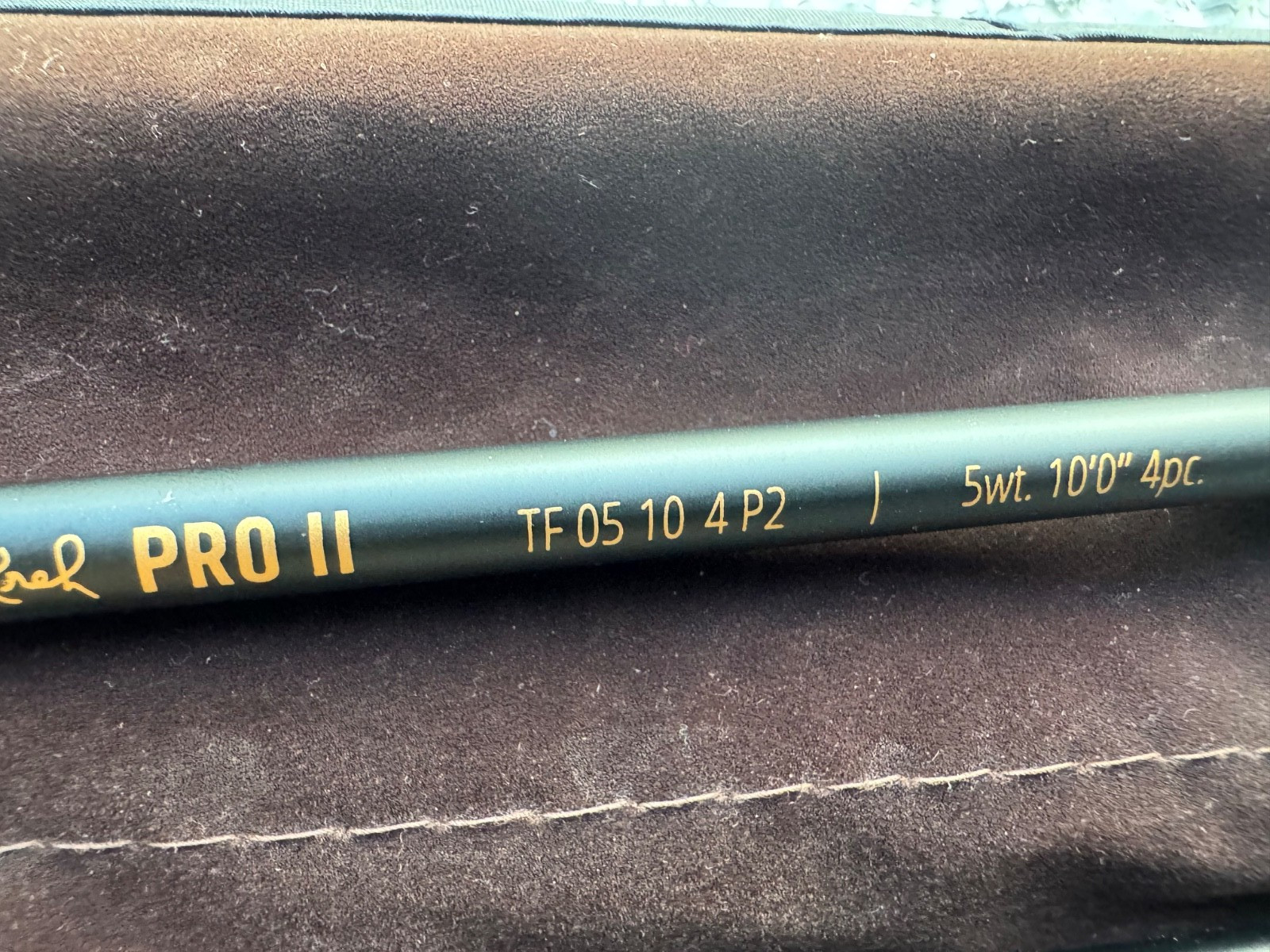 Temple Fork Outfitters TFO Lefty Kreh Professional Series II Fly Rod 5 Wt 10′