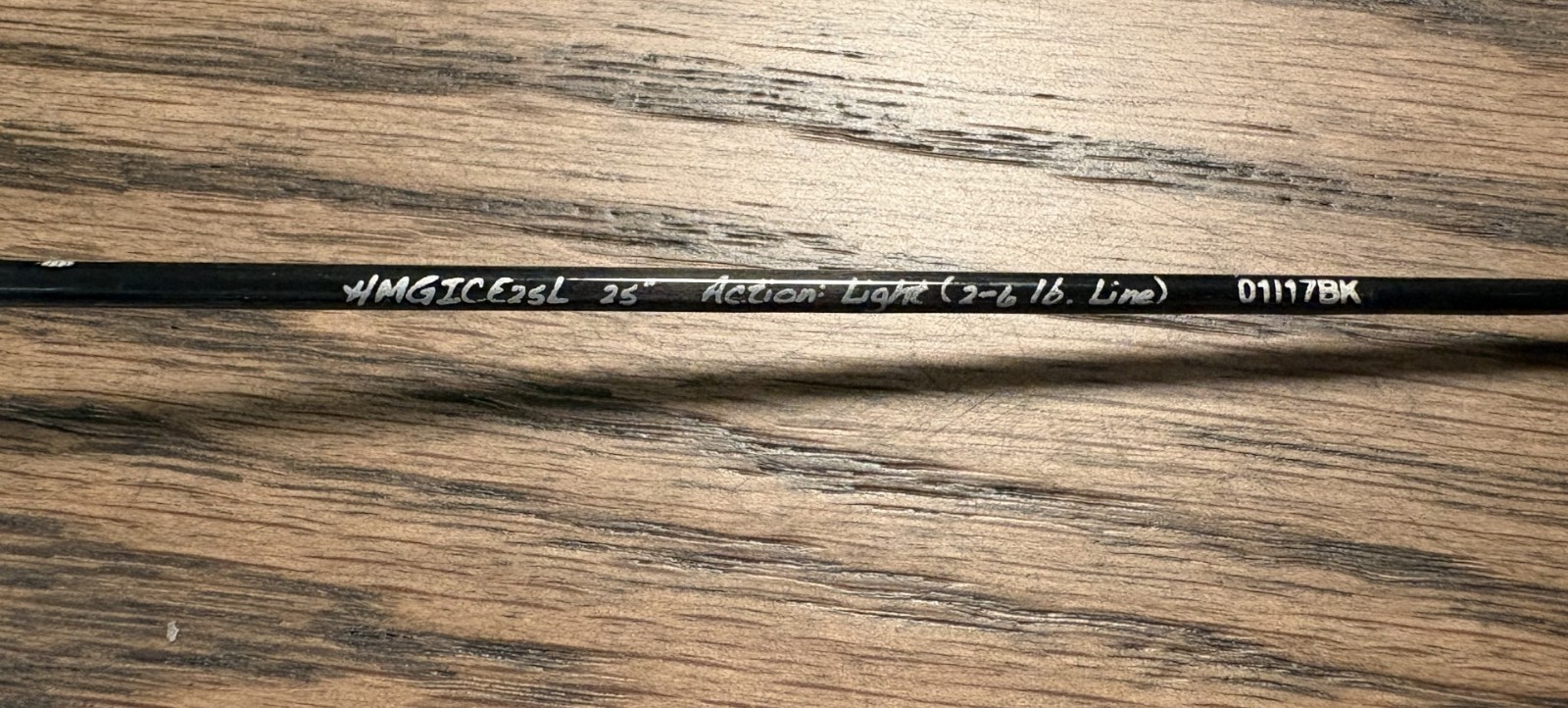 Fenwick HMG Ice Spinning Rod, Model HMGICE25L, New with tags
