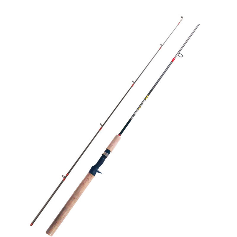 Trout Fishing Rod 1.65m 1.8m Portable Ultra Light Solid Tip Carbon Spinning Pole