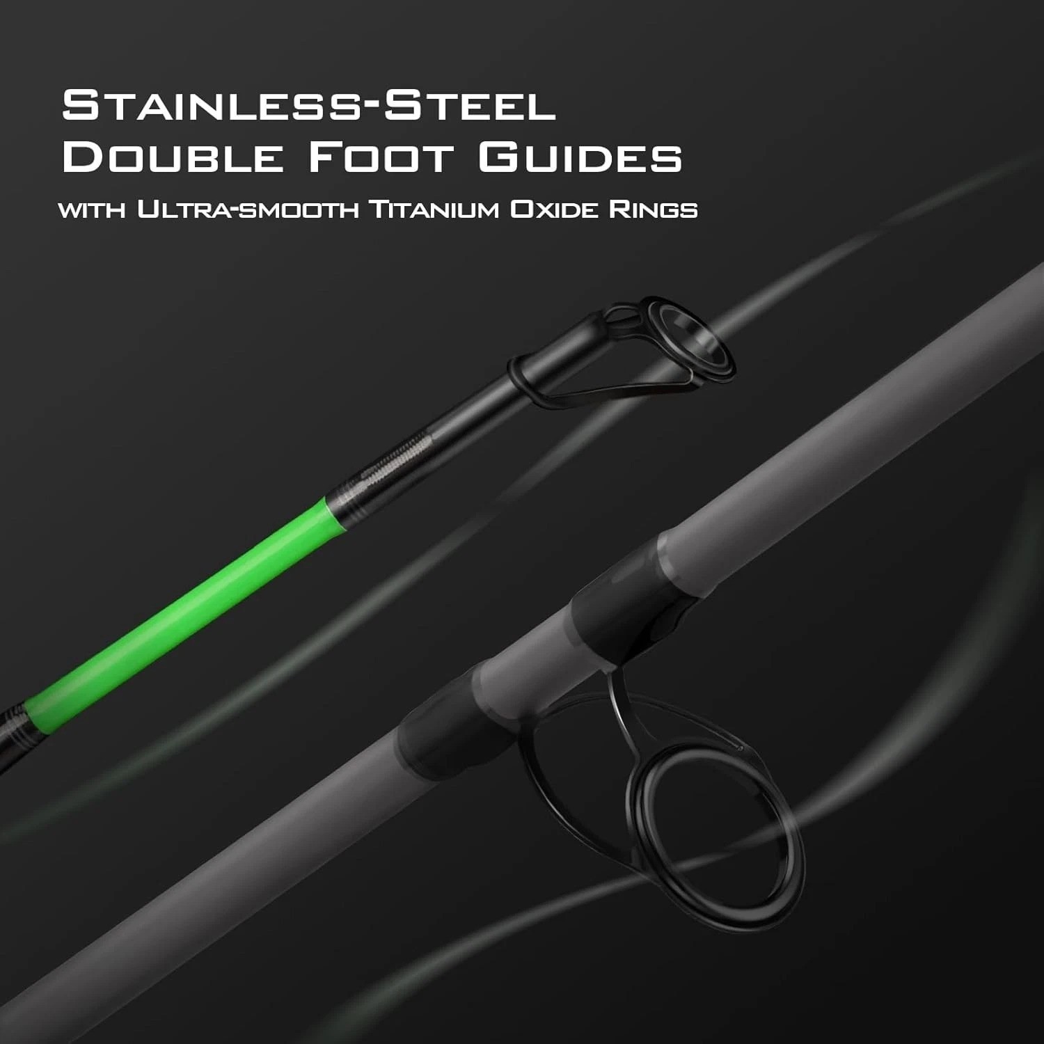 KONG Fishing Rod, Powerful, Lightweight S-Curve Graphite Rod Blanks, Nano Res…