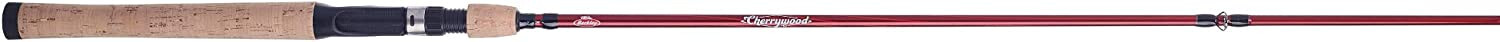 3ea BERKLEY CHERRYWOOD SPINNING RO 7′ CWD2-701MS ONE PIECE CRAPPIE ROD 1 SET 3