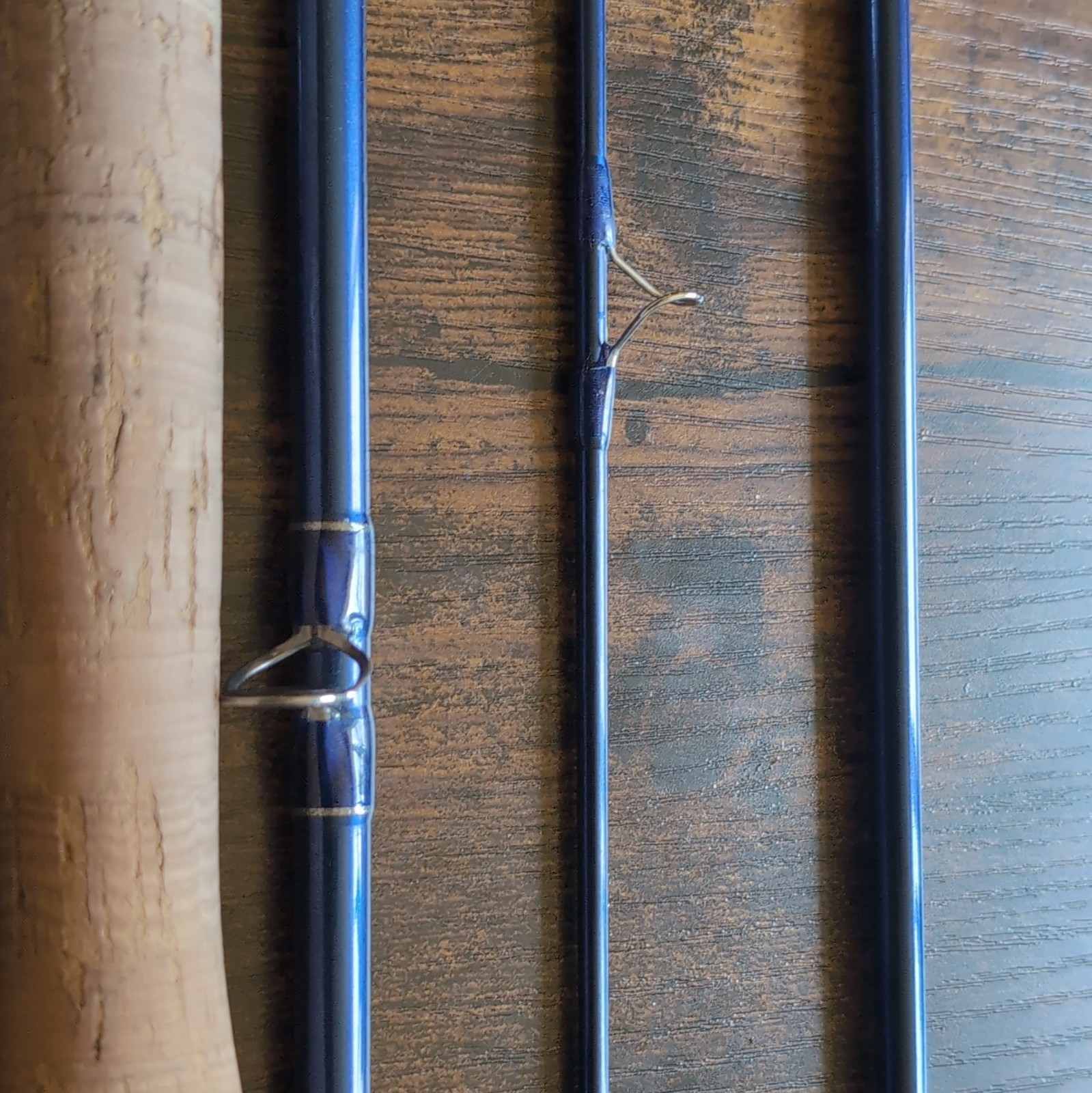ECHO SWING 6126-4 12’6″ 6wt 4pc Graphite Fly Rod Blue Cork Handle