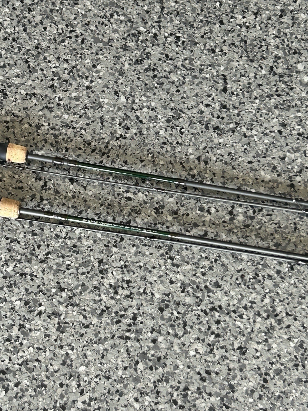 Lot Of 2 Scheels Ultra Light Series 7’ 2 Piece Light Extra Fast Spinning Rods