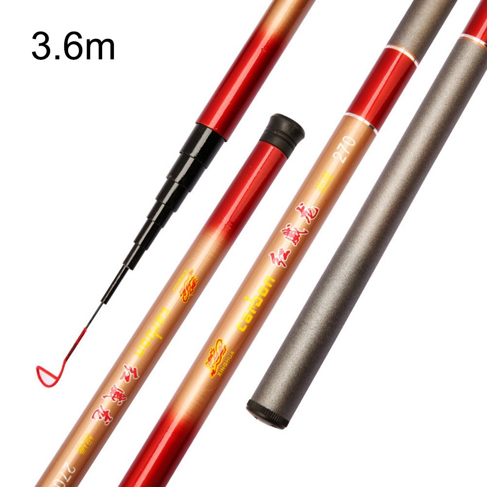 Fishing Rod 1.8M-3.6M 1pc 40*3*3cm Epoxy Resin Fishing Tackle Telescopic
