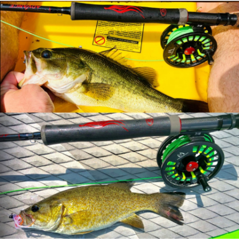 Advance 5/6/8wt 9FT Super Light Fly Fishing Rod Flexible Resins Handle