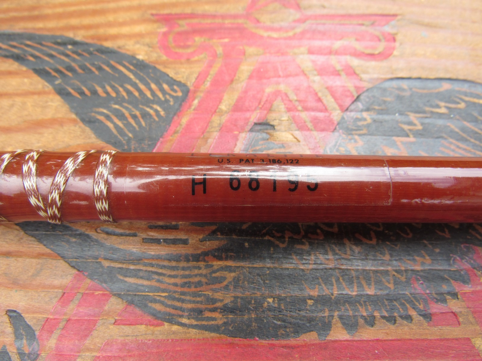 Vintage Fenwick FF85 Feralite 8″6″ Fly Rod USA Made Fiberglass 7-8-9 Excellent