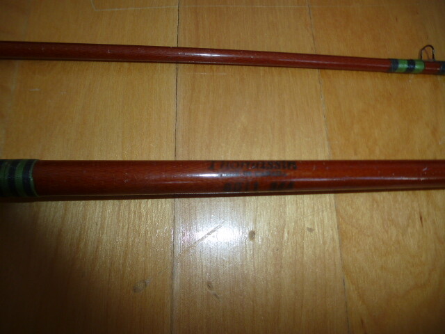 Vintage Fly Fishing Rod Thomassin 1st Gen, Fiberglass made in Canada great fish