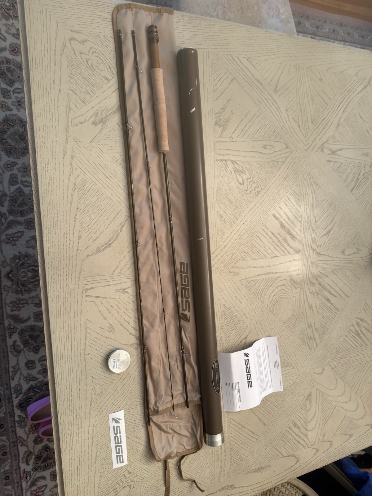 Sage Dart 7’6” 3wt Used Once 376-3 Fly Rod 3 Piece