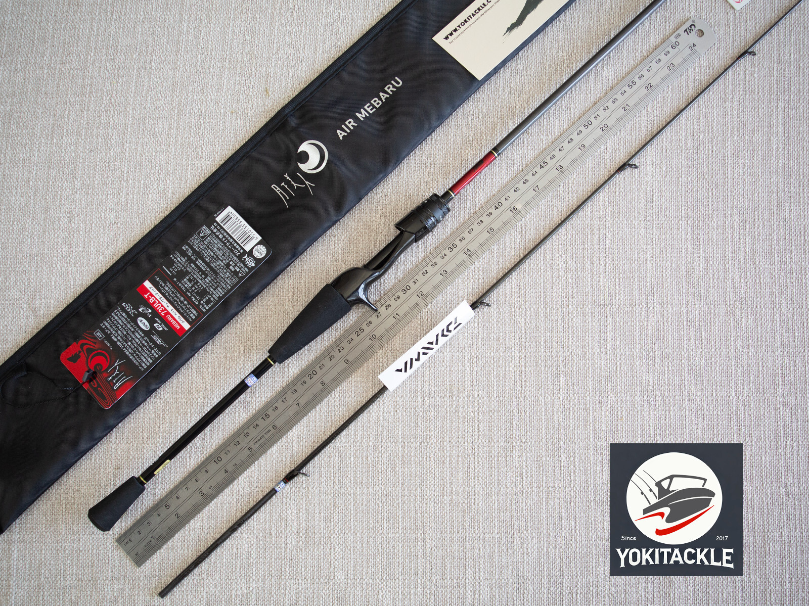 Daiwa GEKKABIJIN AIR 73ULB-T – W Baitcasting Rod Shipping From JAPAN