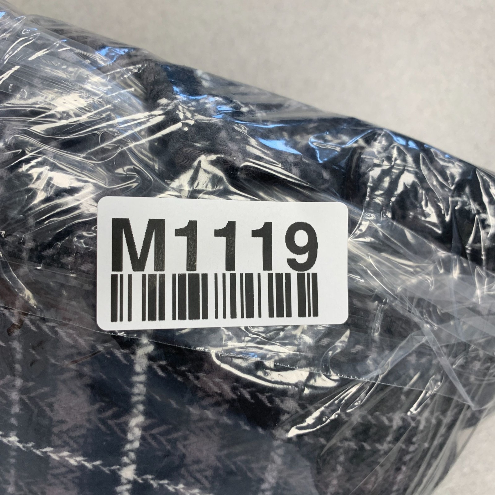 Orvis Men’s M Classic Plaid Button-Up Shirt Jacket Black & Gray M1119