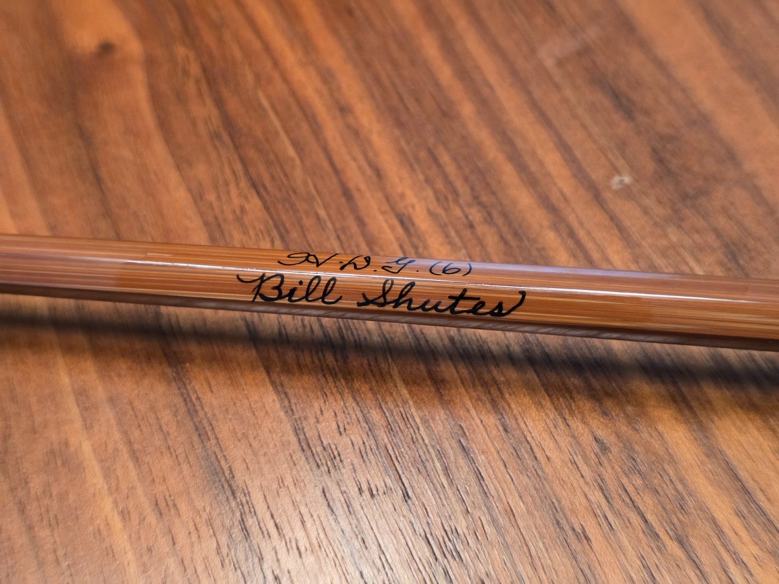 Orvis Impregnated Battenkill Bamboo Fly Rod 7’ – 3 3/8 oz. 6wt. W/ Tube & Sock.