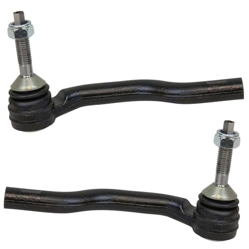 Outer Driver and Passenger Side Tie Rod Set 2 Piece Compatible with PSA66886