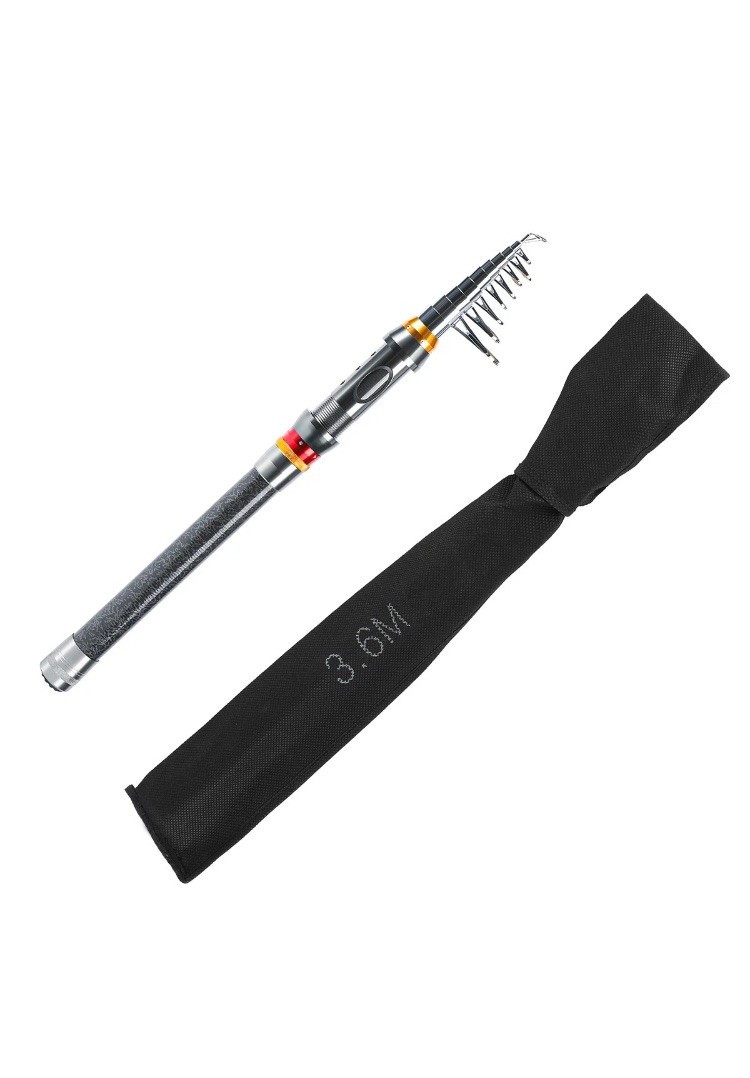Telescopic Carbon Fishing Rod High Quality carbon fiber Spinning Fishing Rod