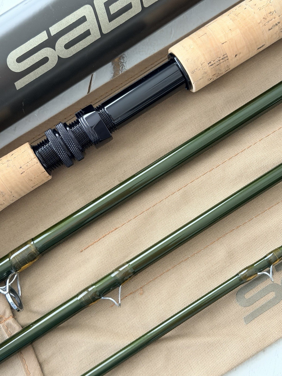 **BEAUTIFUL** 🔥 SAGE Z-Axis SPEY 9wt 14’3”in~4pc FlyRod!! ~LEGENDARY~ 🔥