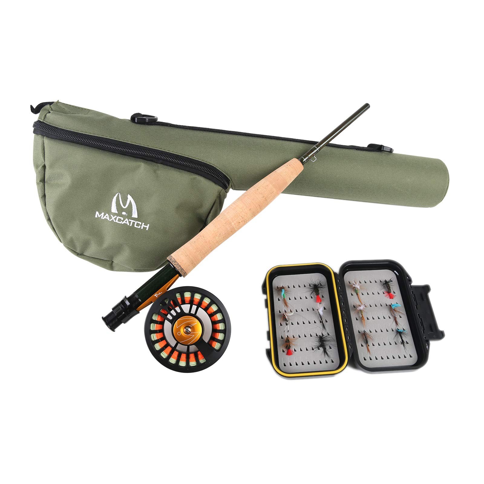 M MAXIMUMCATCH Maxcatch Alltime Travel Fishing Rod-Ultra Compact for Backpack…