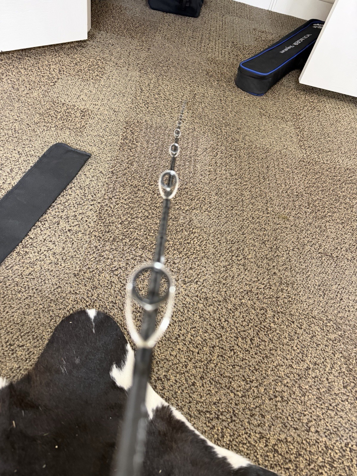 Slow pitch jigging rod