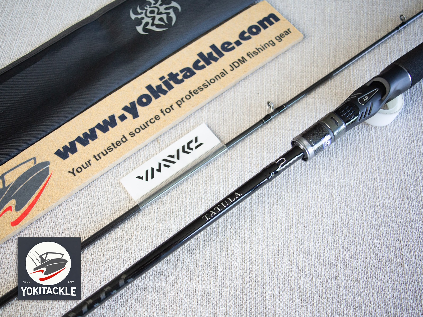 Daiwa 24 TATULA XT 6102MRB 2pc Baitcasting Rod From Japan
