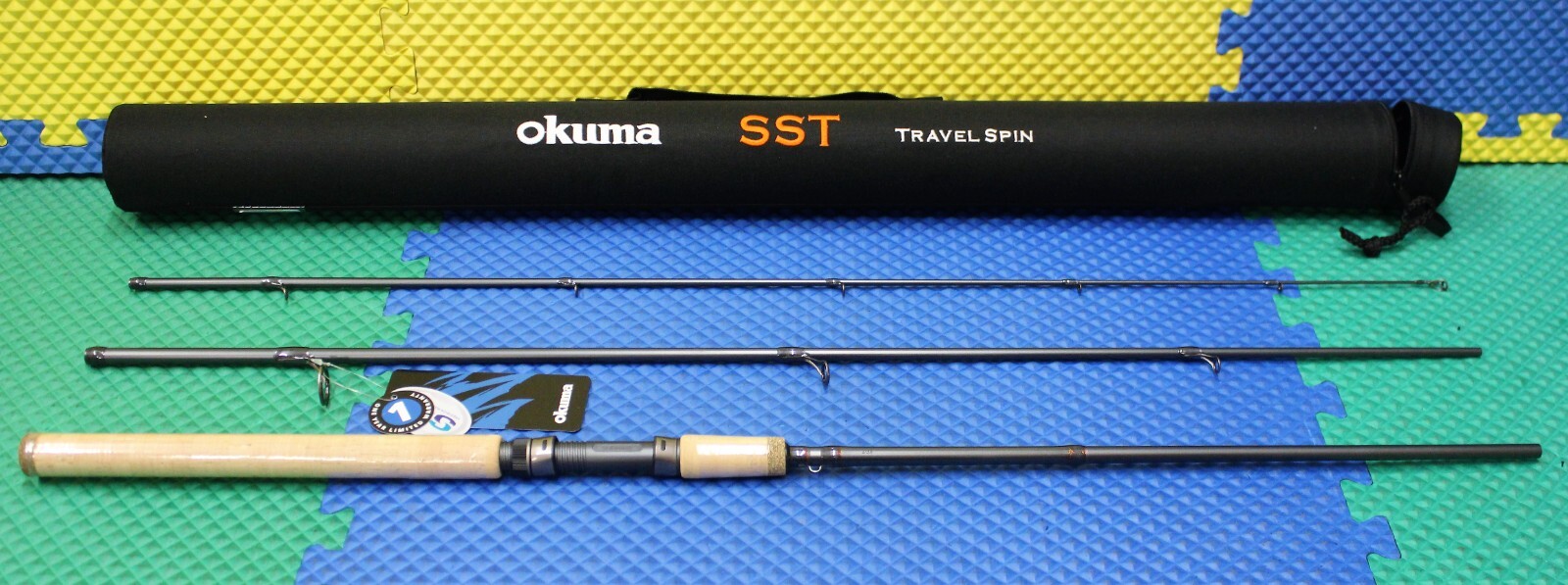 Okuma SST “A” Travel Spin Rod W/Hard Tube Case SST-S-863MHa