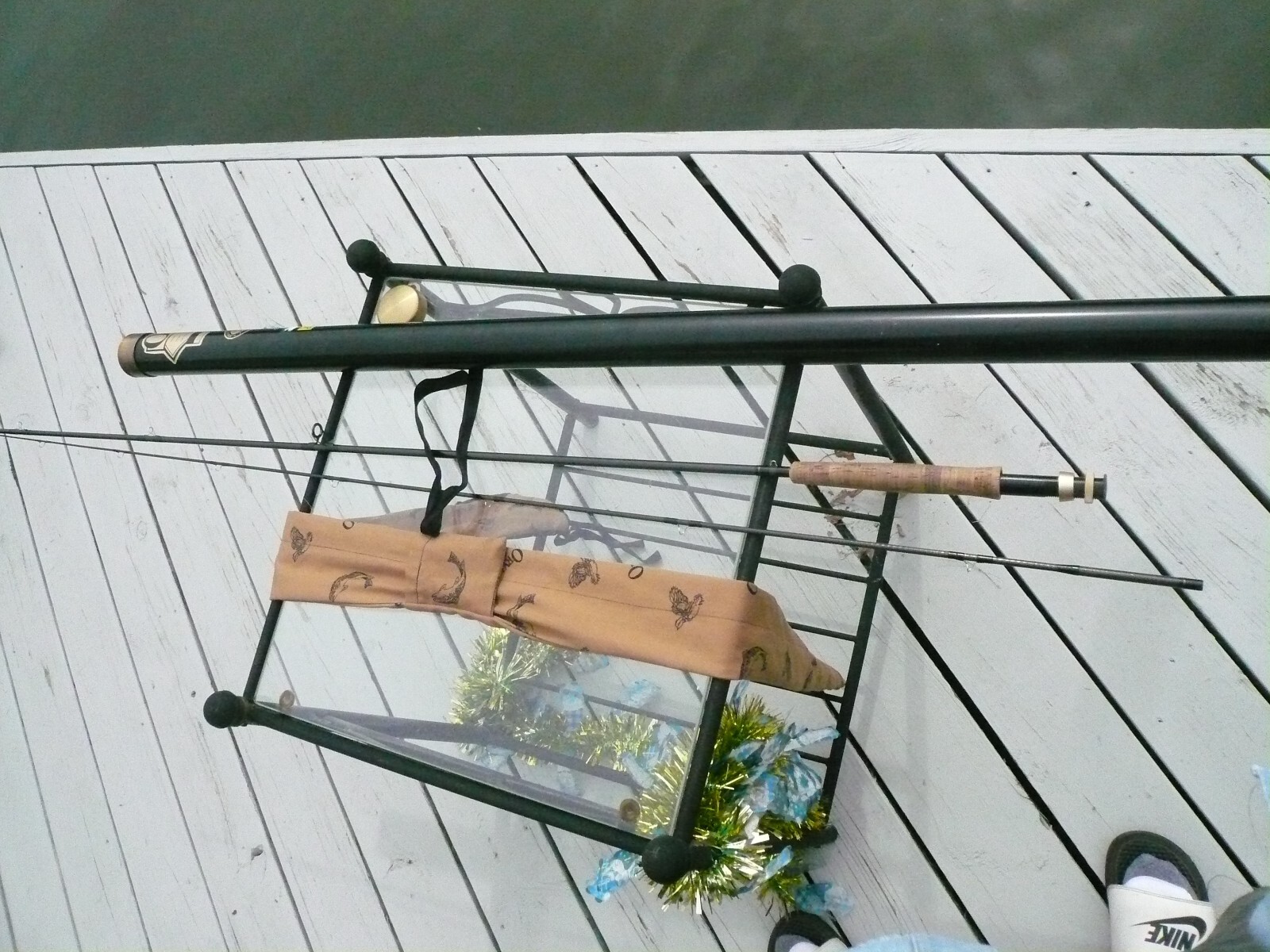 ORVIS FLY ROD 6 WT. 9 1/2 FT RAINBOW+STEELHEAD ROD ,2 PIECE ,TUBE+SOCK READ!