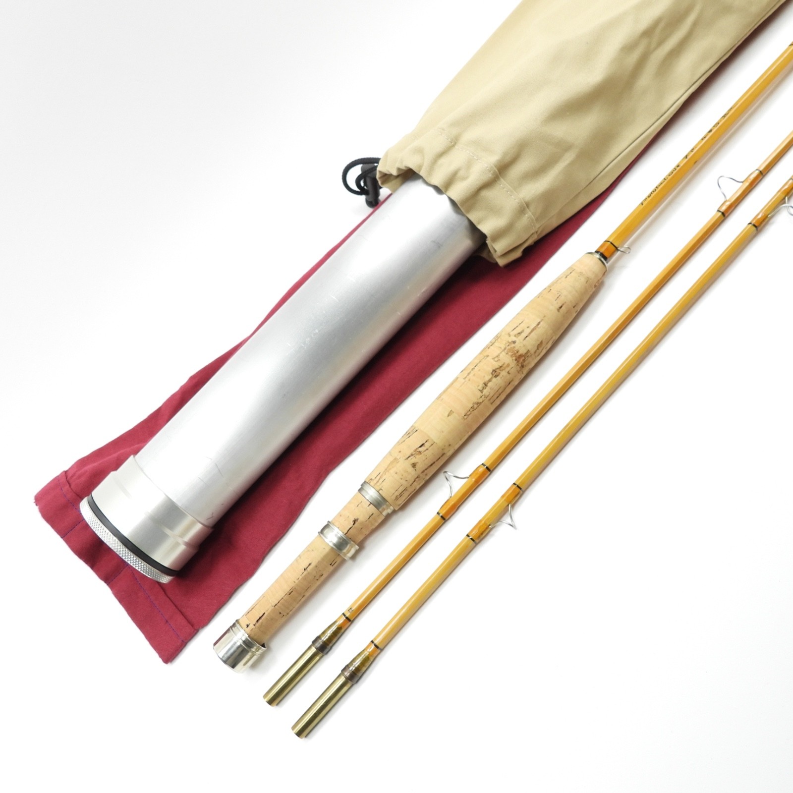 “Parabolique” Bamboo Fly Rod. Pezon & Michel Built? Charles Ritz? 7’. 4-5wt.