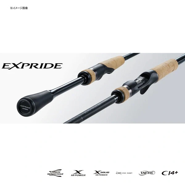 SHIMANO 22 EXPRIDE 267L+ 6.7 ft Spinning rod Grip Joint Ship 1/8 – 1/4 oz Bass
