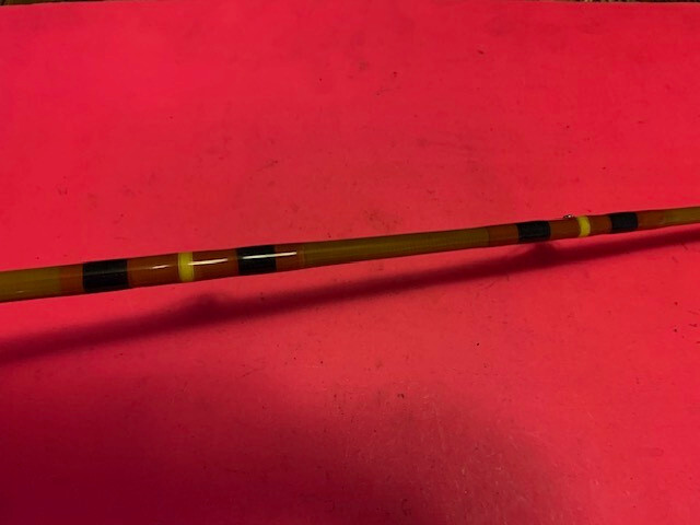 VINTAGE CUSTOM SABRE 6 FOOT 6 INCH 50 TO 100 POUND RATED TROLLING FISHING ROD