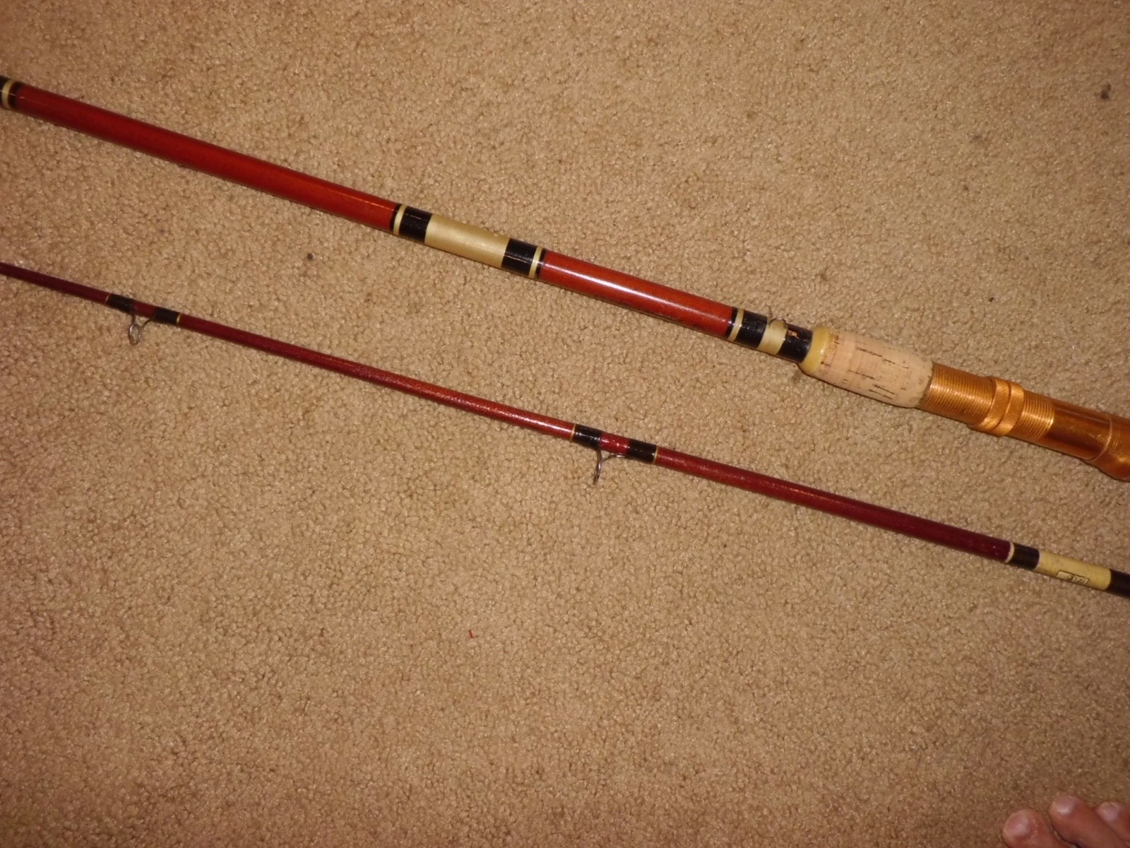Vintage Custom SILAFLEX Light Steelhead/Salmon Spinning 9′ Rod made in USA